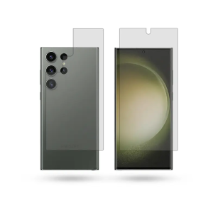 گلس هیدروژلی پشت و رو سامسونگ Galaxy S23 Ultra شفاف  – برند recci
