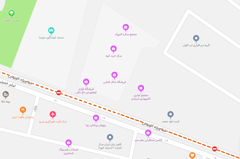 نقشه مسر یابی ارشان دیجیتال